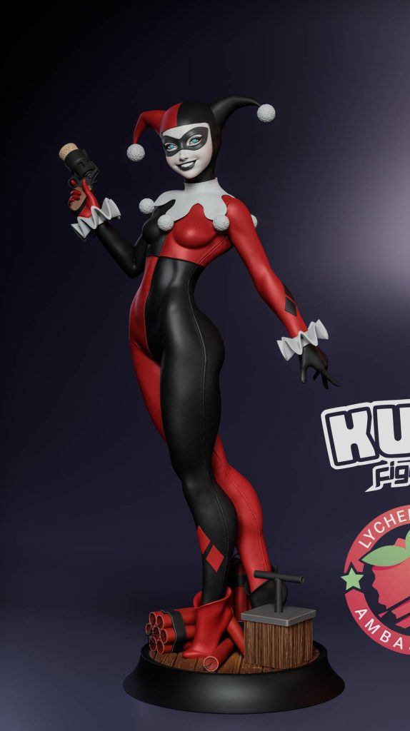 KuGo figures DC漫画 哈利·奎恩-P站图纸收藏馆