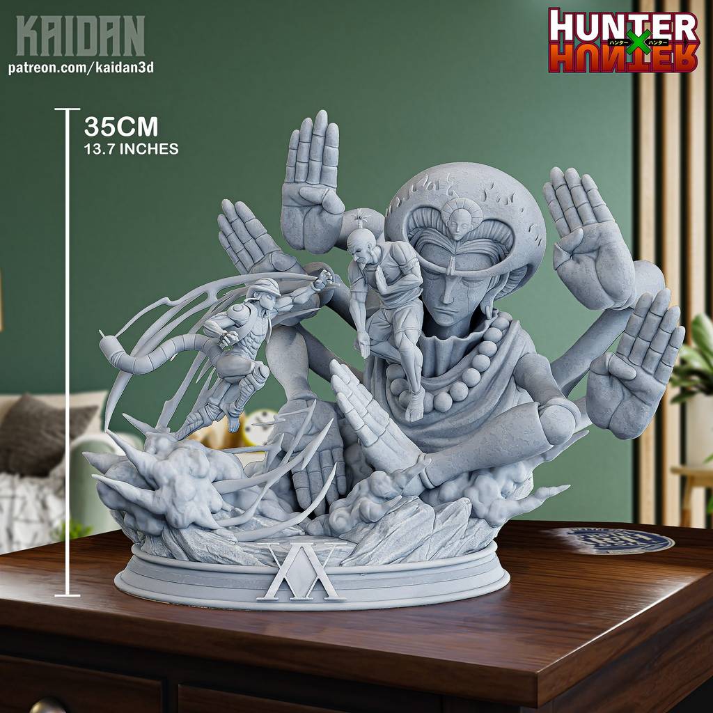 图片[3]-Kaidan 全职猎人 尼特罗对战梅鲁埃姆-P站图纸收藏馆