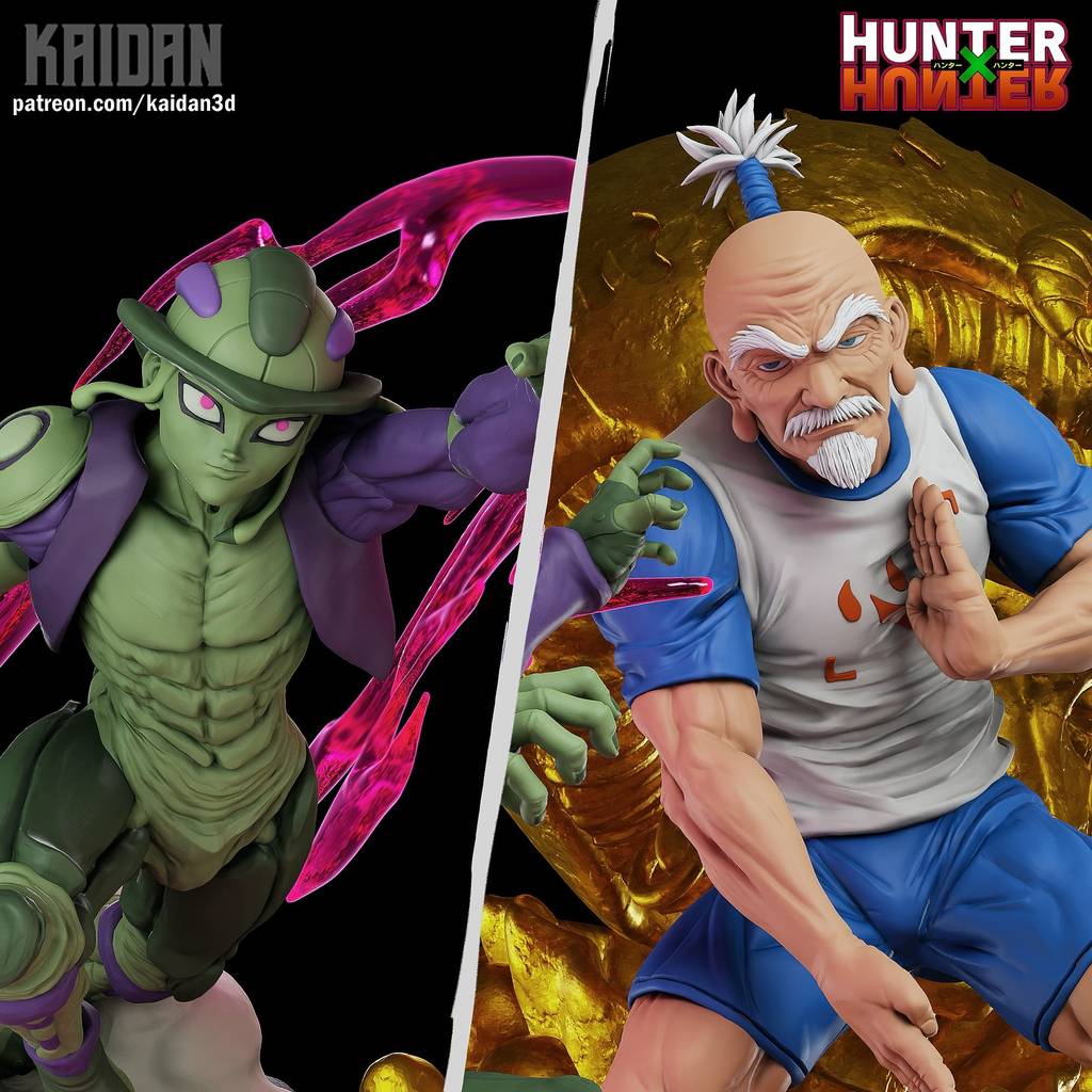 图片[2]-Kaidan 全职猎人 尼特罗对战梅鲁埃姆-P站图纸收藏馆