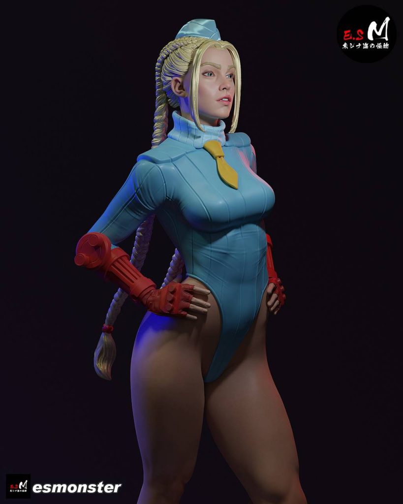 ESMonster 街头霸王 嘉米·怀特-P站图纸收藏馆