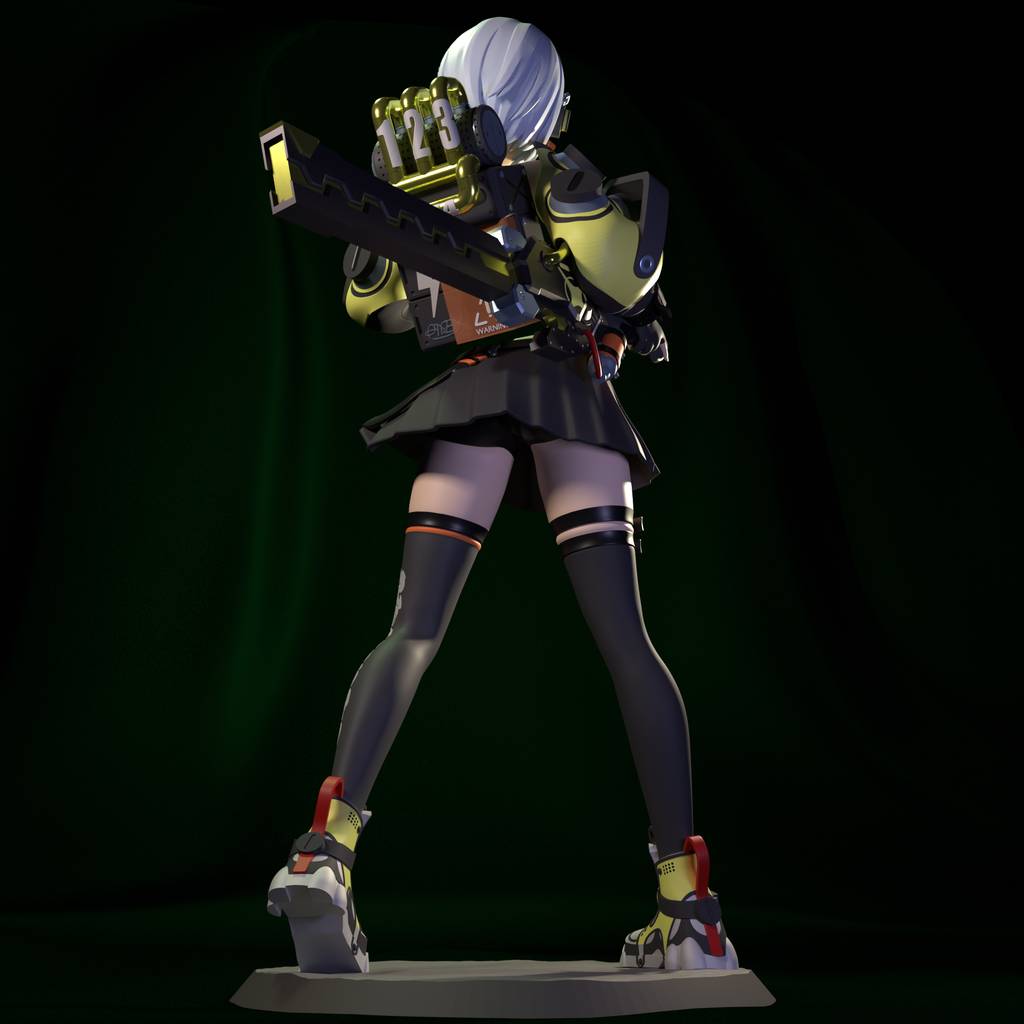 图片[2]-FunserviceSTL 绝区零 安比·德玛拉-P站图纸收藏馆