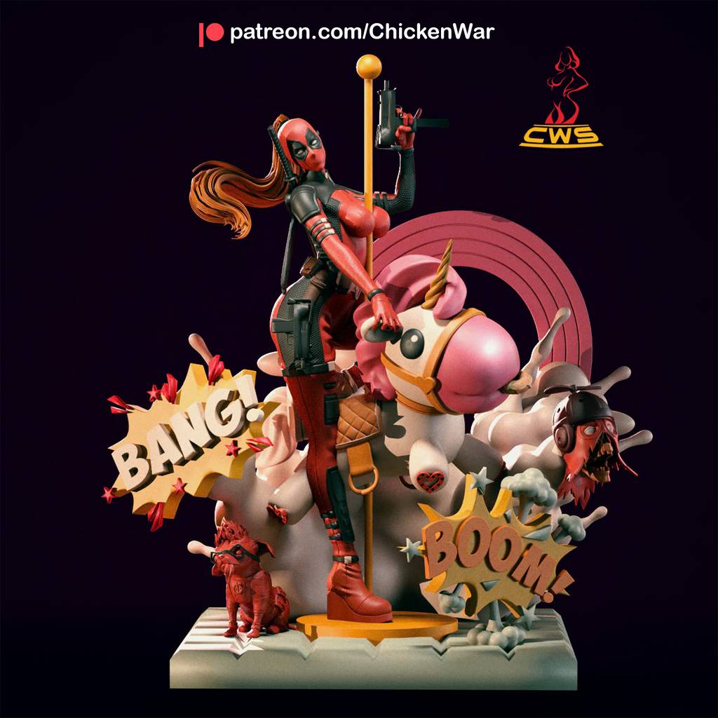 图片[1]-CW Studio 漫威 死待女士-P站图纸收藏馆