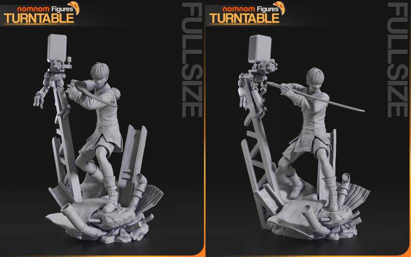 图片[2]-NomNom 尼尔：机械纪元 尤尔哈九号-P站图纸收藏馆