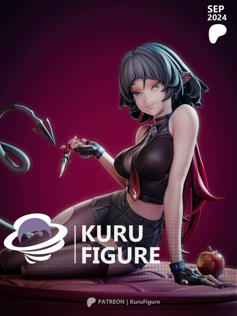 图片[1]-Kuru Figure 绝区零 简·杜-P站图纸收藏馆