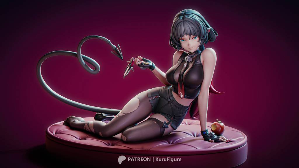 图片[2]-Kuru Figure 绝区零 简·杜-P站图纸收藏馆