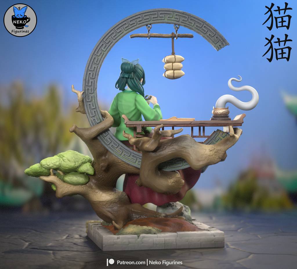 图片[2]-Neko 药屋少女的呢喃 猫猫-P站图纸收藏馆