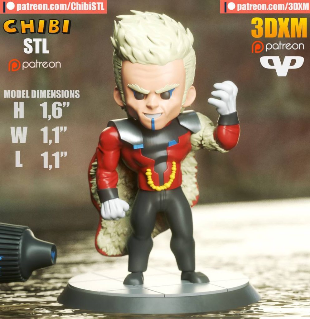 图片[1]-Chibi STL 漫威 收集者-P站图纸收藏馆