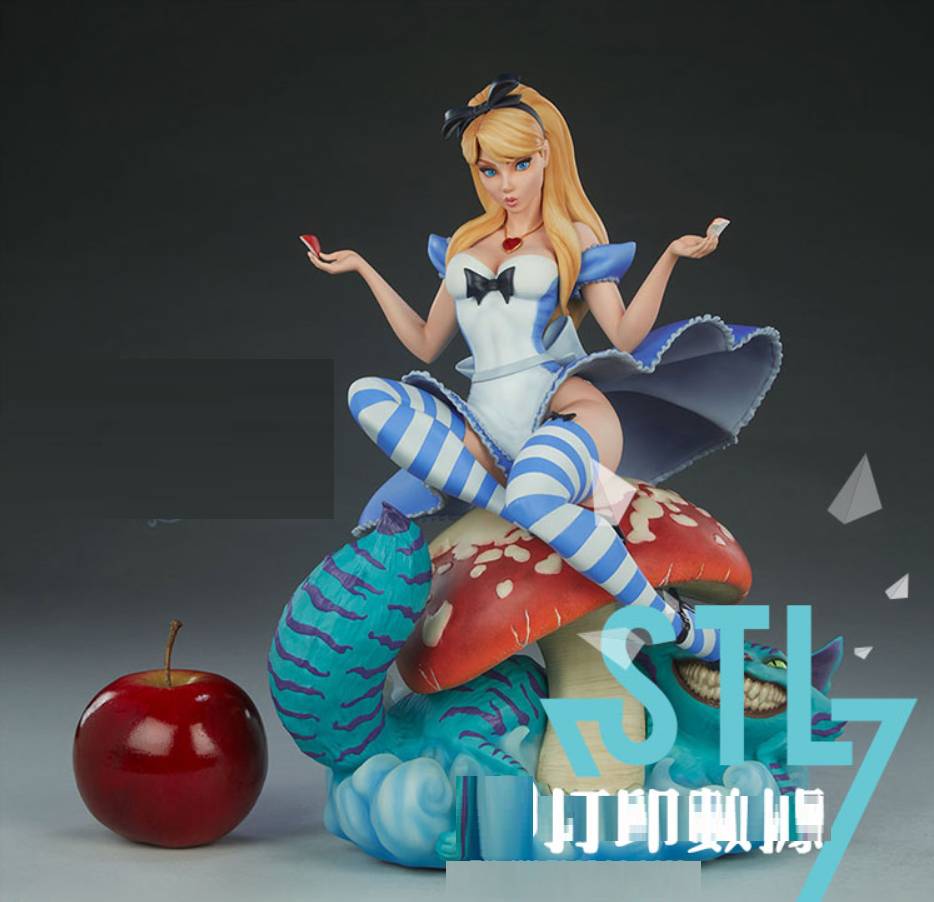 图片[1]-爱丽丝梦游仙境 爱丽丝-P站图纸收藏馆