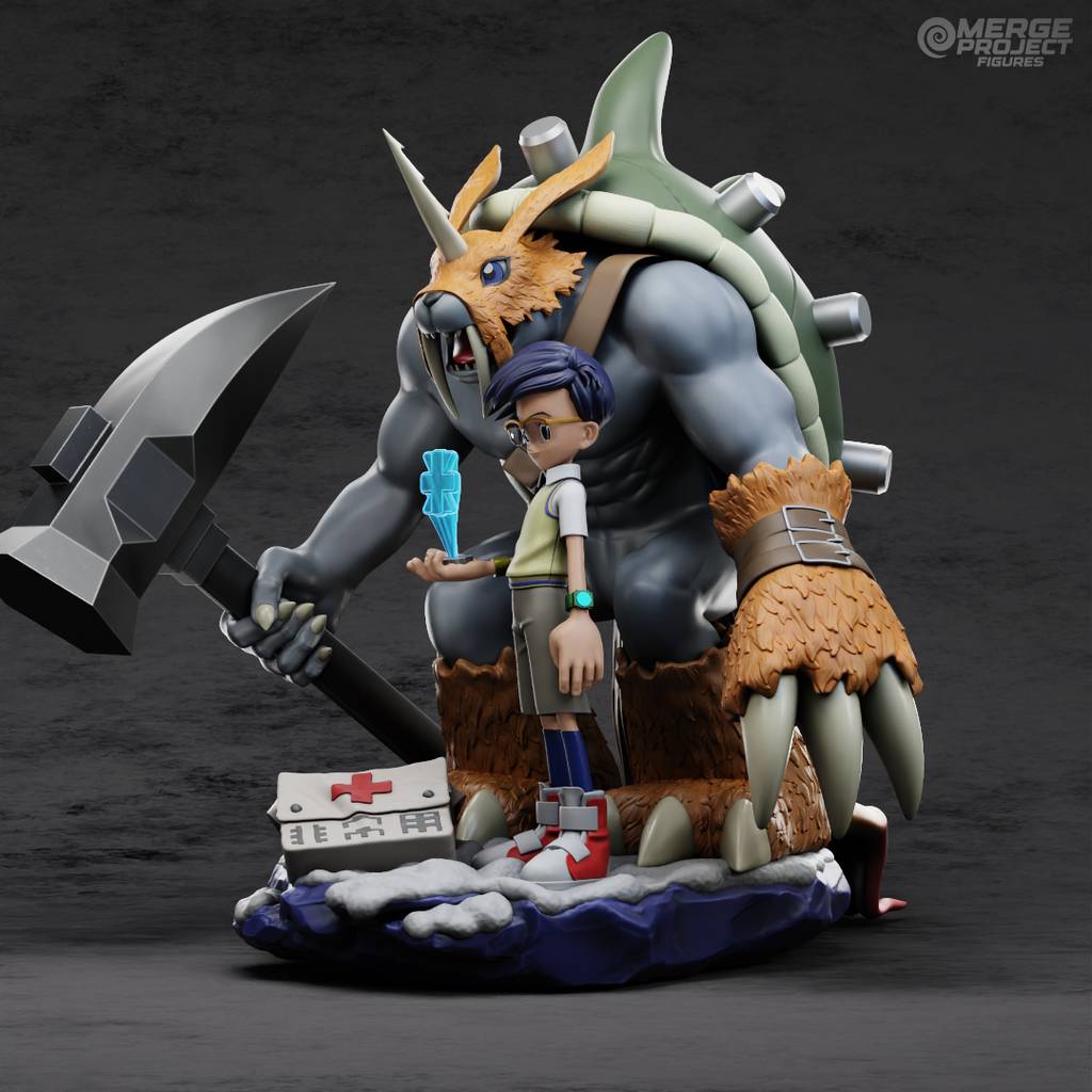 图片[2]-MPF 数码宝贝 哥玛兽-P站图纸收藏馆