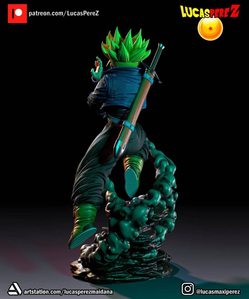 图片[2]-Tanuki 龙珠 特兰克斯-P站图纸收藏馆