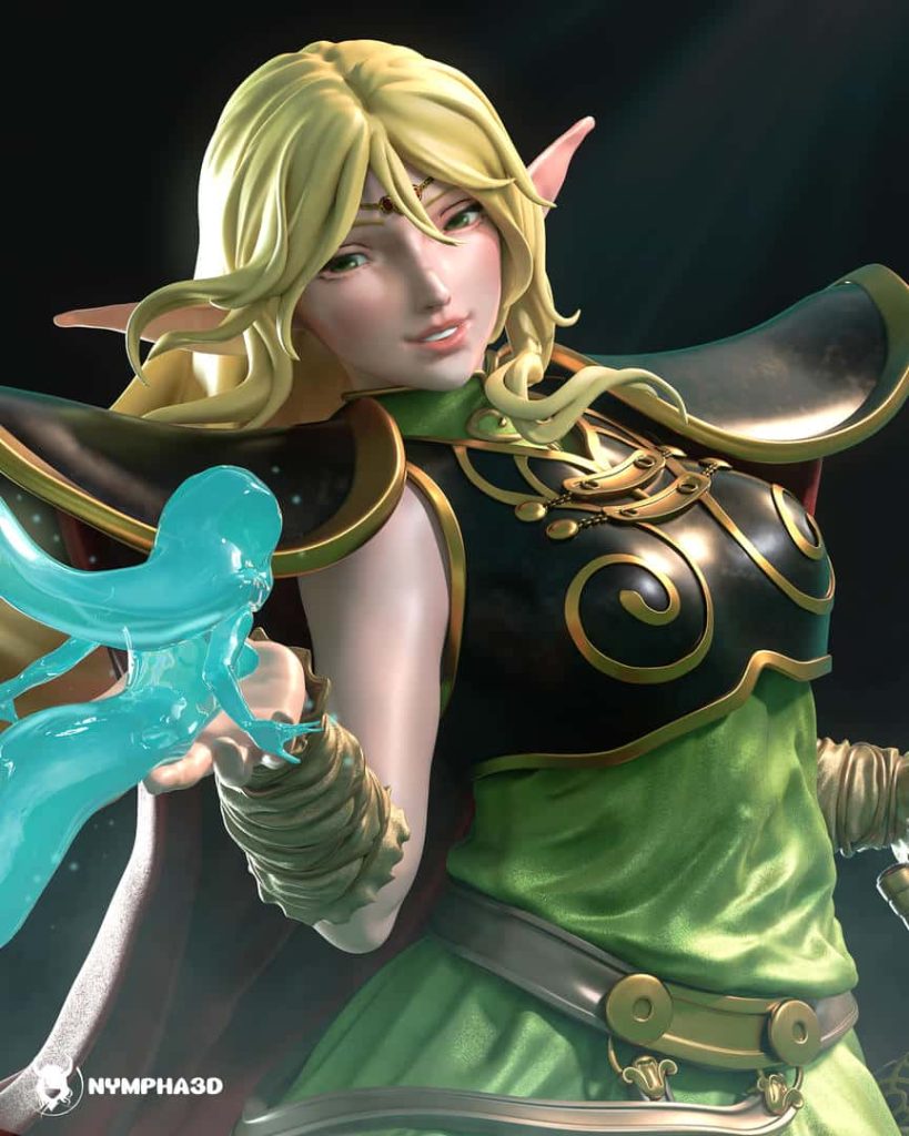 图片[2]-NYMPHA 3D 罗德斯岛战记 蒂德莉特-P站图纸收藏馆