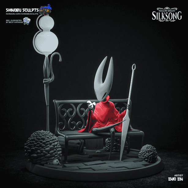 Shinobu Sculpts 空洞骑士 大黄蜂-P站图纸收藏馆