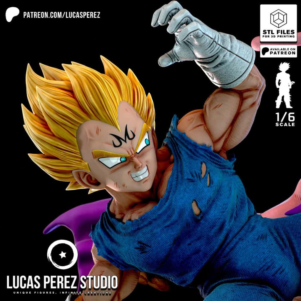 图片[4]-Lucas Perez 龙珠 贝吉塔大战魔人布欧-P站图纸收藏馆