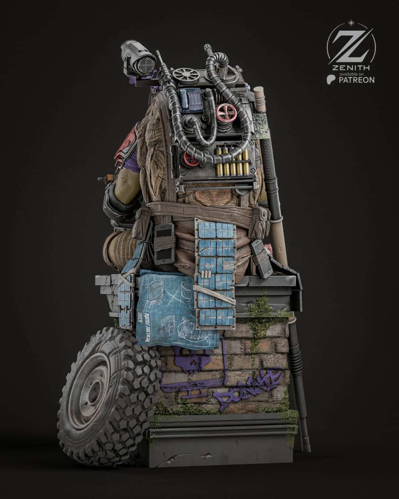 图片[3]-ZEZ STUDIOS 忍者神龟 多纳泰罗-P站图纸收藏馆