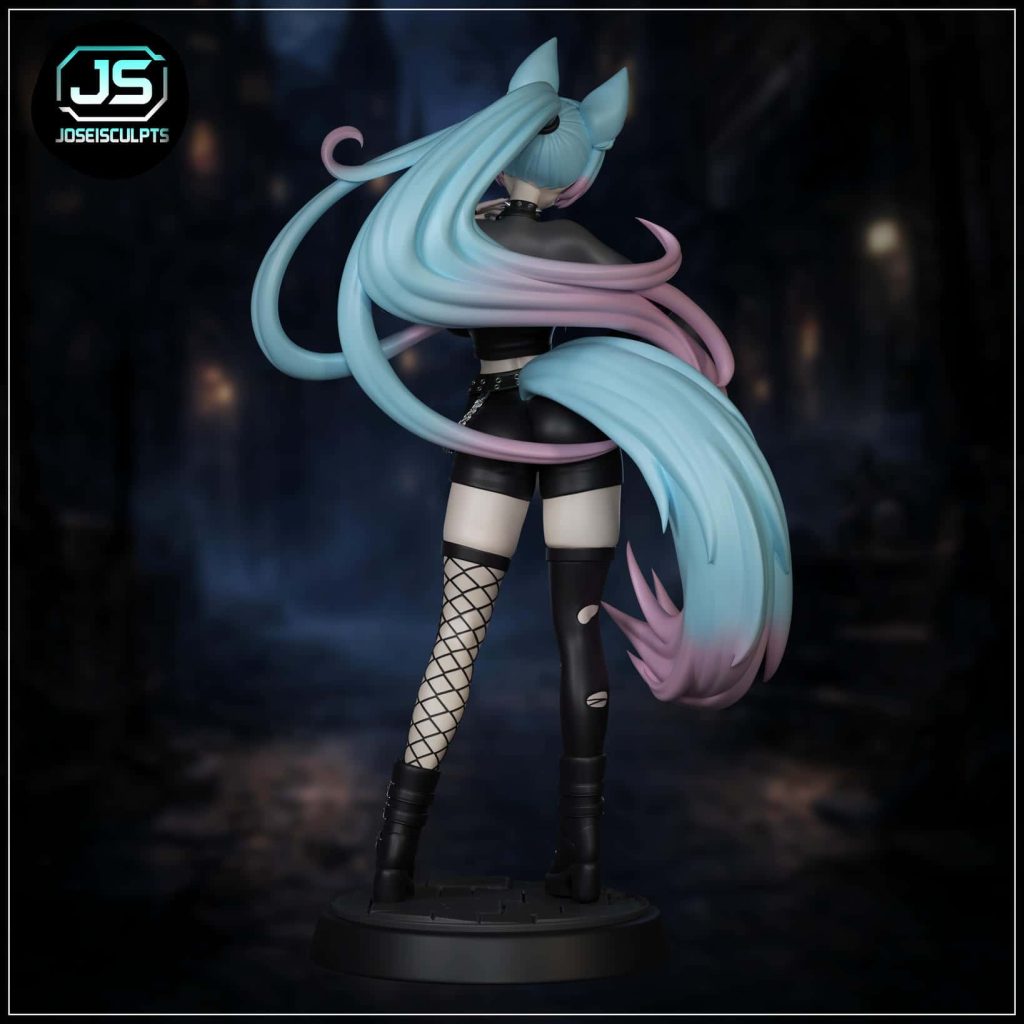 图片[3]-虚拟主播 ‌樱花狼灵-P站图纸收藏馆