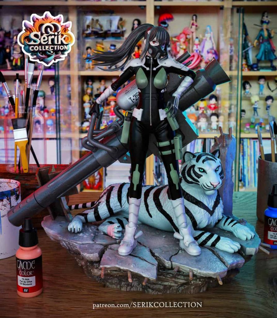 图片[3]-SERIK COLLECTION 怪兽8号 亚白米娜-P站图纸收藏馆