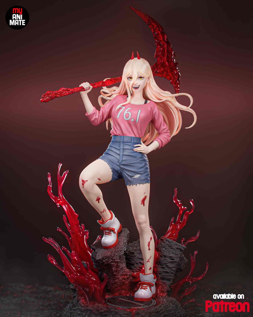 图片[1]-Chibi Station 链锯人 帕瓦-P站图纸收藏馆