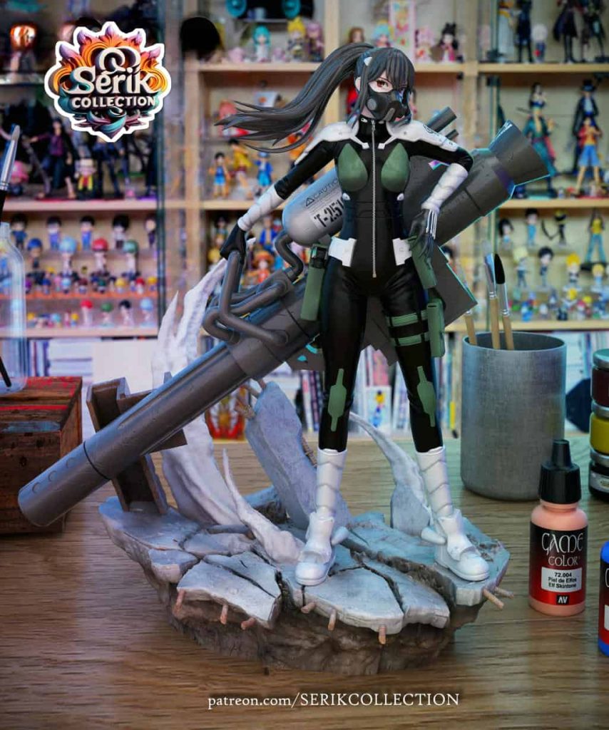 SERIK COLLECTION 怪兽8号 亚白米娜-P站图纸收藏馆