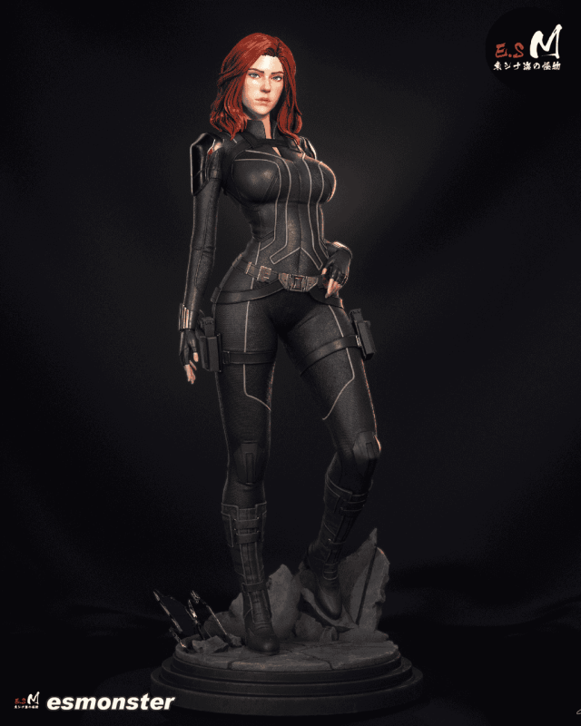 ESMonster 漫威 黑寡妇-P站图纸收藏馆