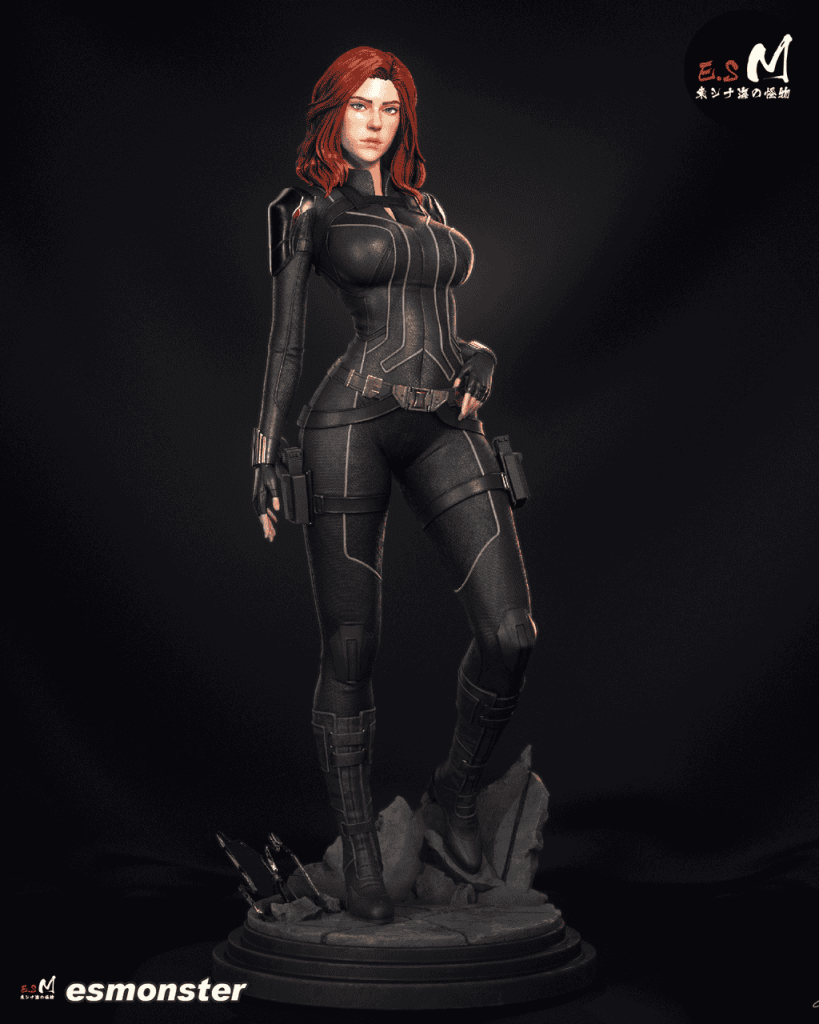 ESMonster 漫威 黑寡妇-P站图纸收藏馆