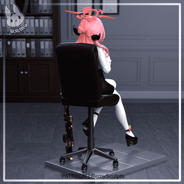 图片[3]-蓝色档案 陆八魔阿尔德雷斯-P站图纸收藏馆