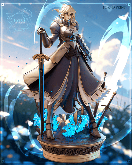 Hybris 崩坏:星穹铁道 阿尔托莉雅·潘德拉贡-P站图纸收藏馆