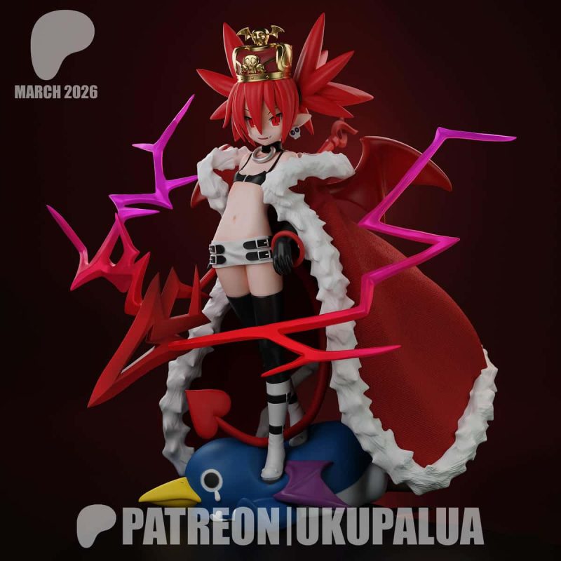 Ukupalua 魔界战记 艾多娜-P站图纸收藏馆