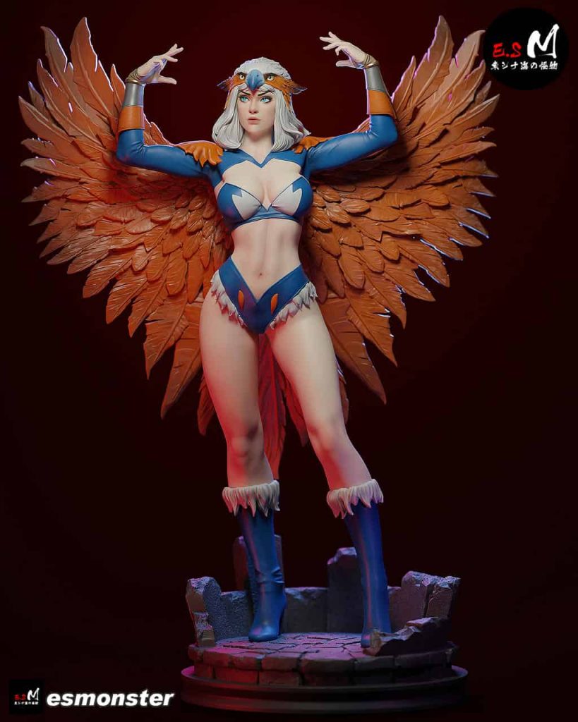 ESMonster 宇宙巨人希曼 鹦鹉仙子-P站图纸收藏馆