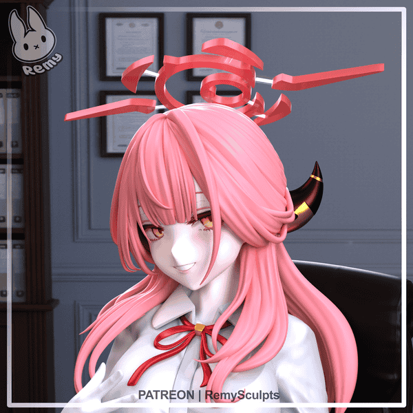 图片[2]-蓝色档案 陆八魔阿尔德雷斯-P站图纸收藏馆