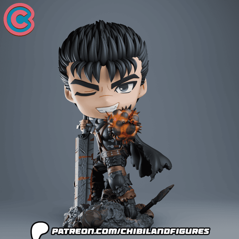 Chibi Land Figures 剑风传奇 格斯-P站图纸收藏馆