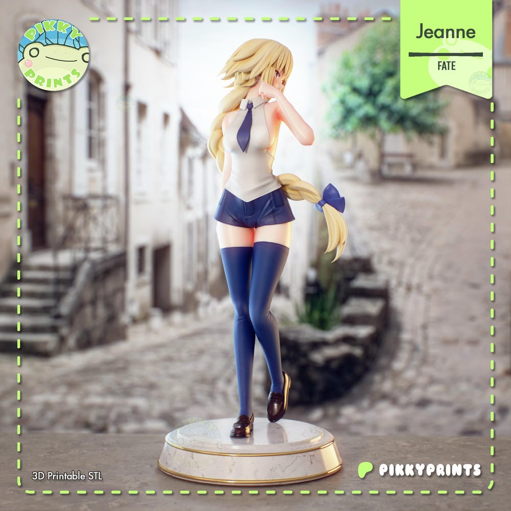 图片[2]-Pikitty 命运：冠位指定 贞德-P站图纸收藏馆