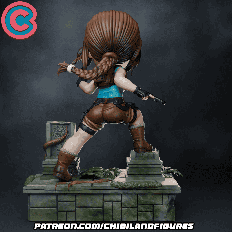 图片[2]-Chibi Land Figures 古墓丽影 劳拉·克劳馥-P站图纸收藏馆