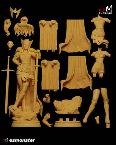 图片[4]-ESMonster 漫威 希芙女士-P站图纸收藏馆