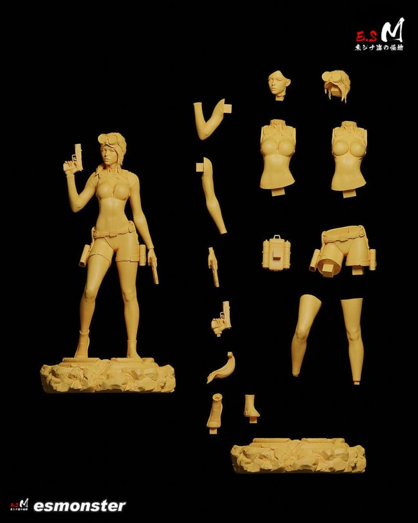 图片[3]-ESMonster 古墓丽影 ‌劳拉·克劳馥-P站图纸收藏馆