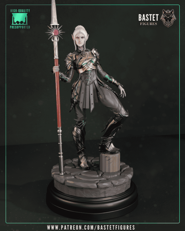 Bastet Figures 博德之门 明萨拉-P站图纸收藏馆