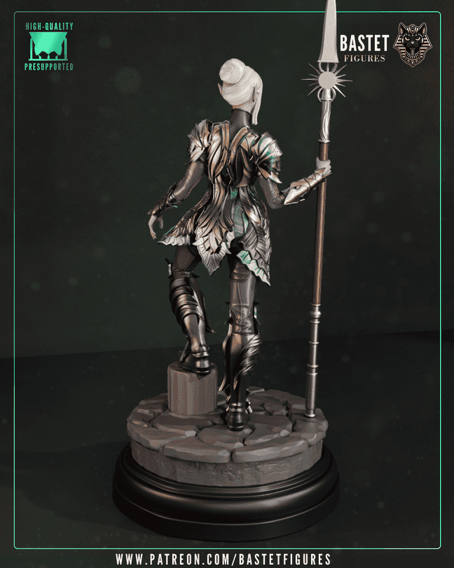 图片[3]-Bastet Figures 博德之门 明萨拉-P站图纸收藏馆