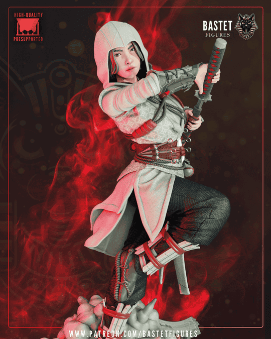 图片[2]-Bastet Figures 刺客信条 奈绪江-P站图纸收藏馆