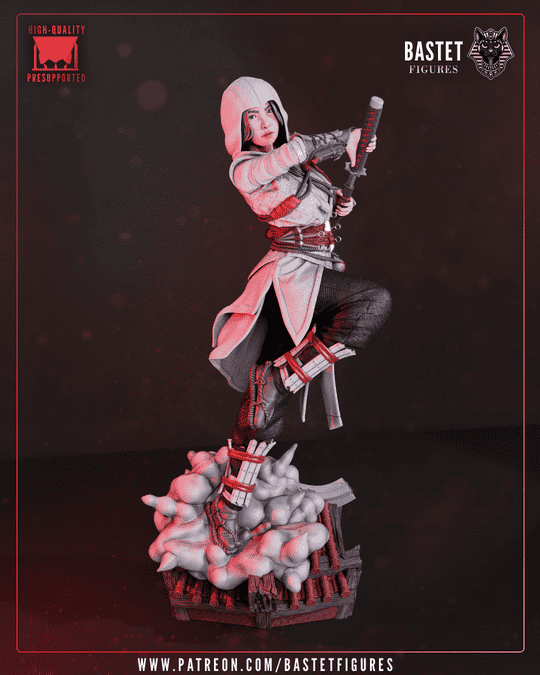 Bastet Figures 刺客信条 奈绪江-P站图纸收藏馆