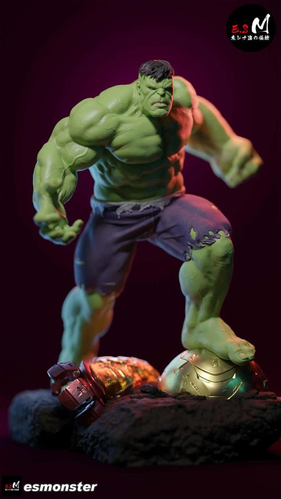 ESMonster 漫威 浩克-P站图纸收藏馆
