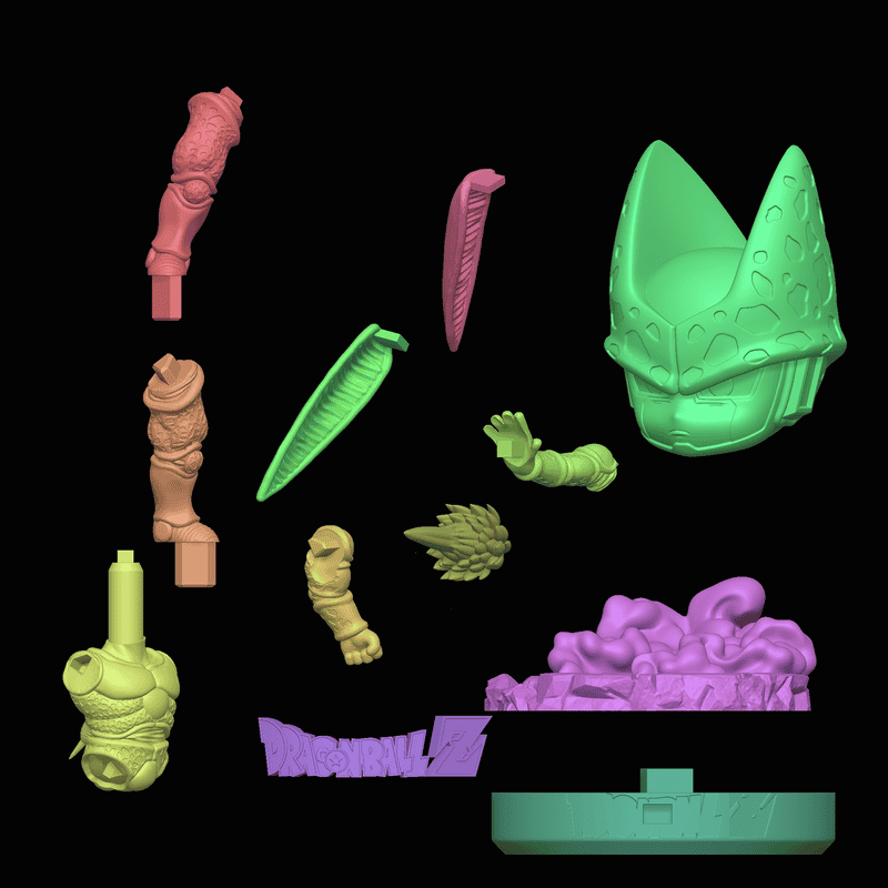 图片[4]-Chibi Land Figures 龙珠 沙鲁-P站图纸收藏馆