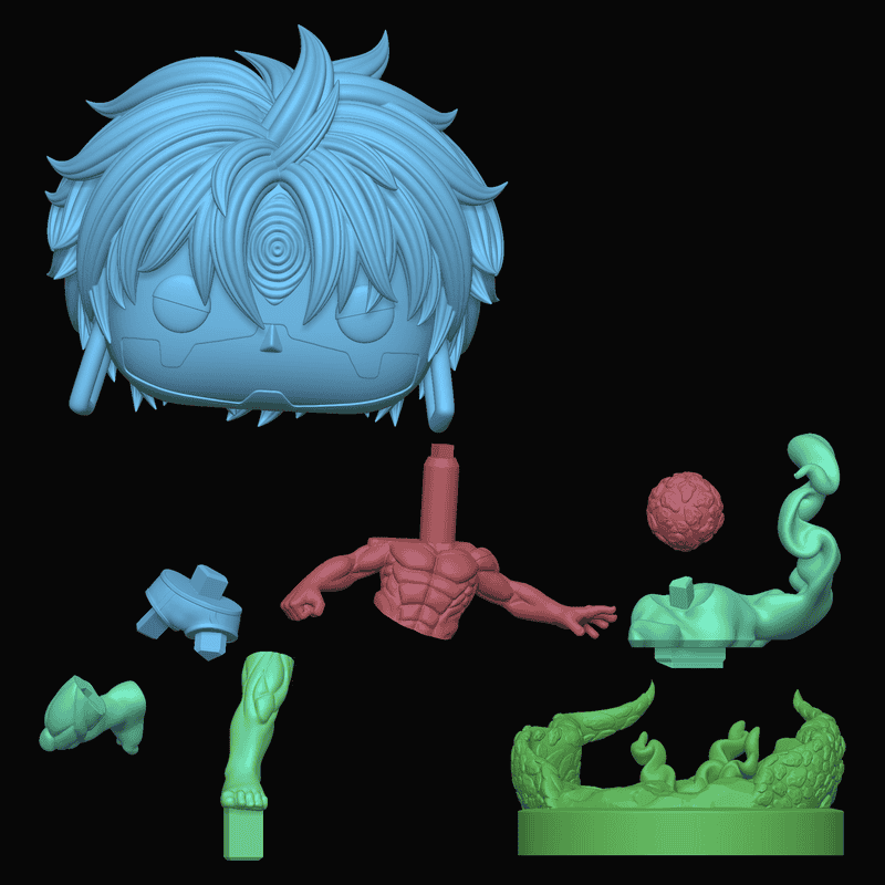 图片[4]-Chibi Land Figures 当哒当 邪视-P站图纸收藏馆