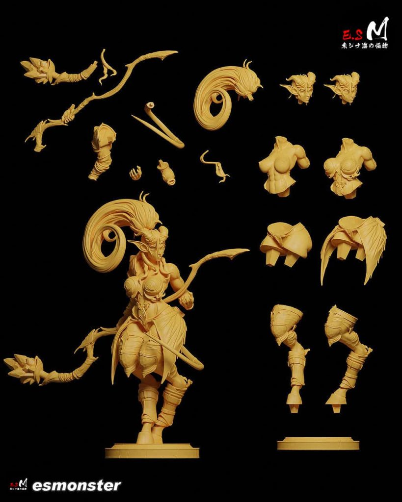 图片[4]-ESMonster 魔兽世界 德莱尼-P站图纸收藏馆