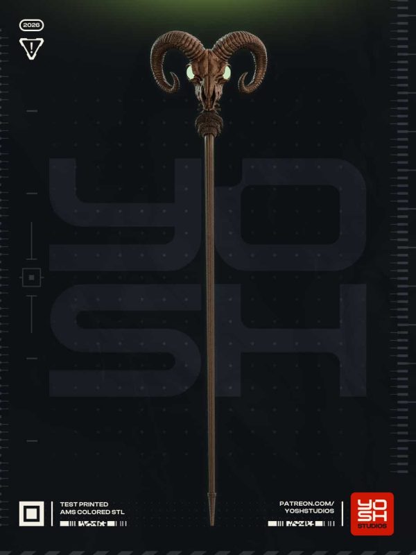 Yosh ‌宇宙的巨人希曼 骷髅王法杖-P站图纸收藏馆