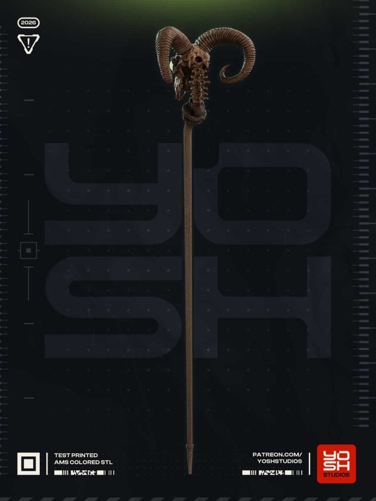 图片[2]-Yosh ‌宇宙的巨人希曼 骷髅王法杖-P站图纸收藏馆