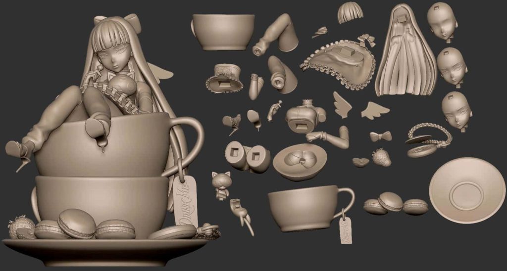 图片[3]-Ukupalua 吊带袜天使 史朵巾-P站图纸收藏馆