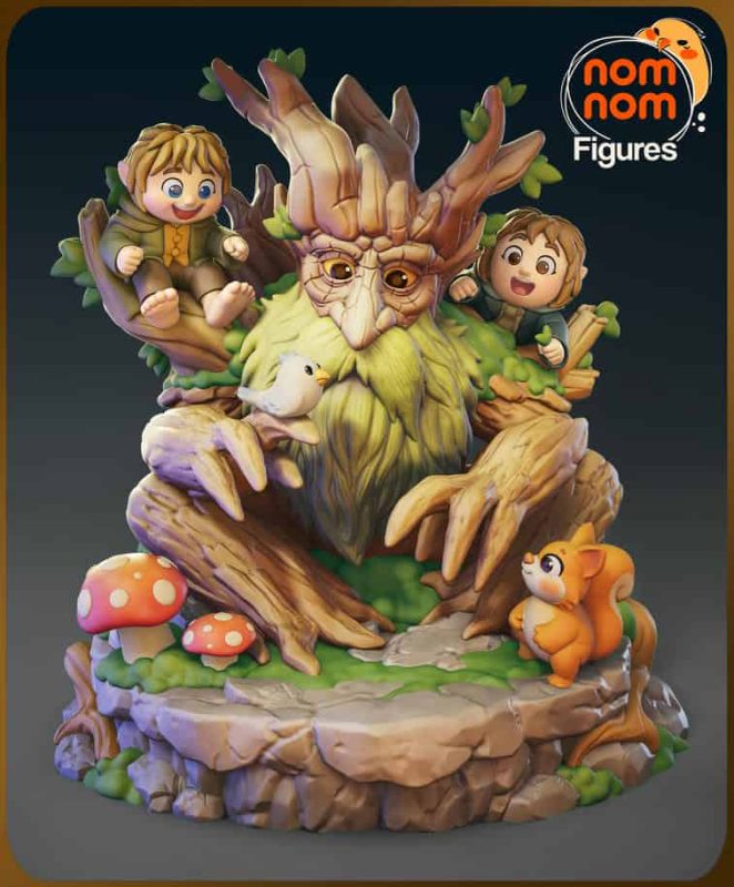 NomNom 指环王 树胡-P站图纸收藏馆