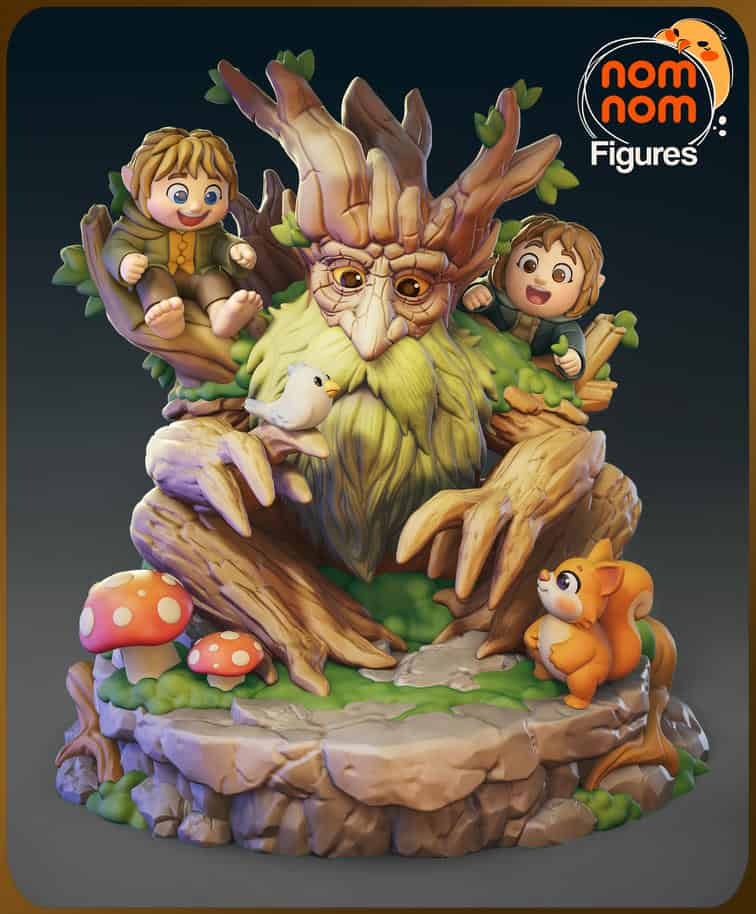 NomNom 指环王 树胡-P站图纸收藏馆