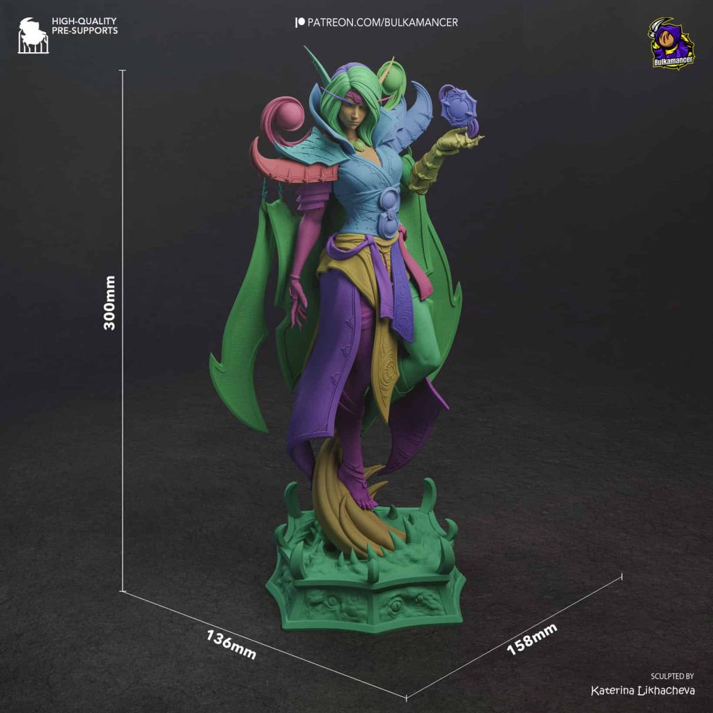 图片[4]-Bulkamancer 魔兽世界 萨拉塔斯-P站图纸收藏馆
