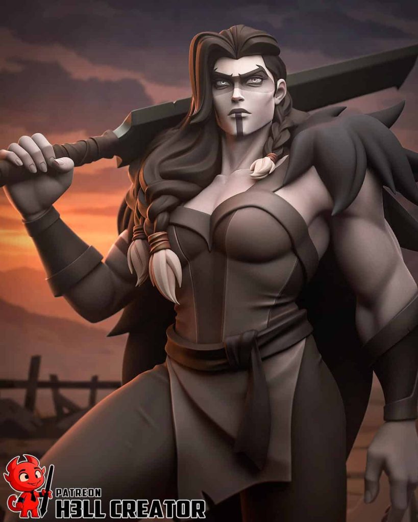 图片[2]-H3LL 第二战役 夜叉-P站图纸收藏馆