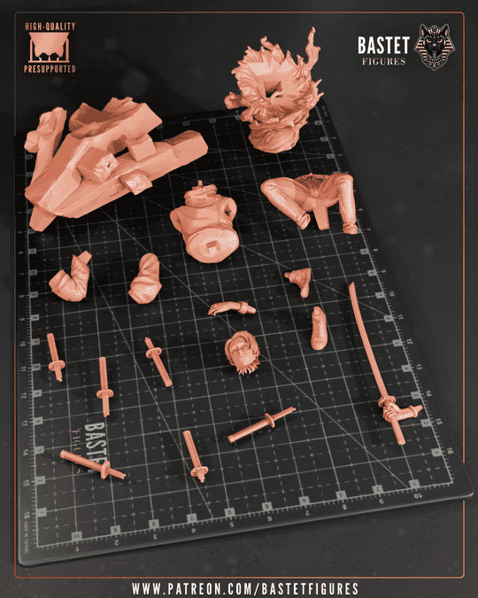 图片[4]-Bastet Figures 咒术回战 乙骨忧太-P站图纸收藏馆